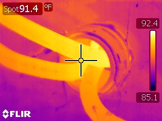 Infrared electrical inspection