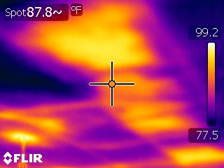 Missing insulation - Indianapolis commercial property inspection