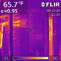 Infrared electrcial inspection